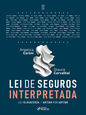 cover image of Lei de Seguros Interpretada--Lei 15.040/2024  Artigo por Artigo--1ª Ed--2025
